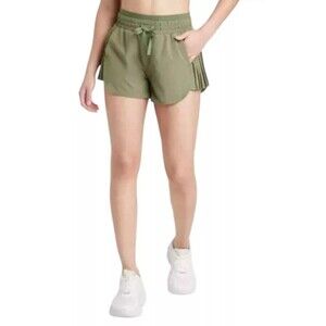 Women's High-Rise Pleated Side Shorts 2.5" - JoyLab Olive Green XXL